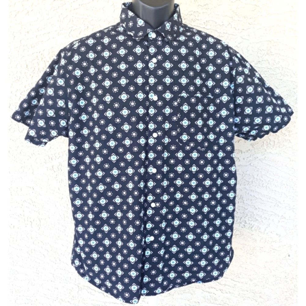 Original Use button front casual shirt L
